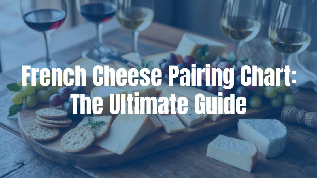 Elegant French cheese platter with assorted cheeses, grapes, crackers, and wine glasses, rustic wooden table, soft lighting, realistic.