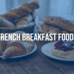 A traditional French breakfast spread with croissants, baguettes, and jam on a rustic wooden table, soft morning light, cozy and inviting.