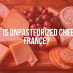 A rustic French cheese platter with unpasteurized cheeses, grapes, and bread on a wooden table, warm lighting, traditional.