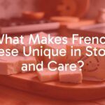 Assortment of French artisan cheeses on a wooden board, wrapped in breathable paper, natural lighting, rustic kitchen background, realistic.