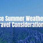 Sunny French countryside with lavender fields under blue sky, summer vibe, realistic.