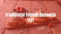 Assorted traditional French desserts on a rustic wooden table, elegant presentation, soft lighting, realistic.